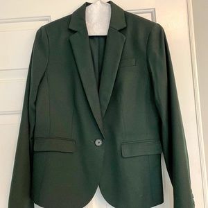 Ann Taylor hunter green blazer